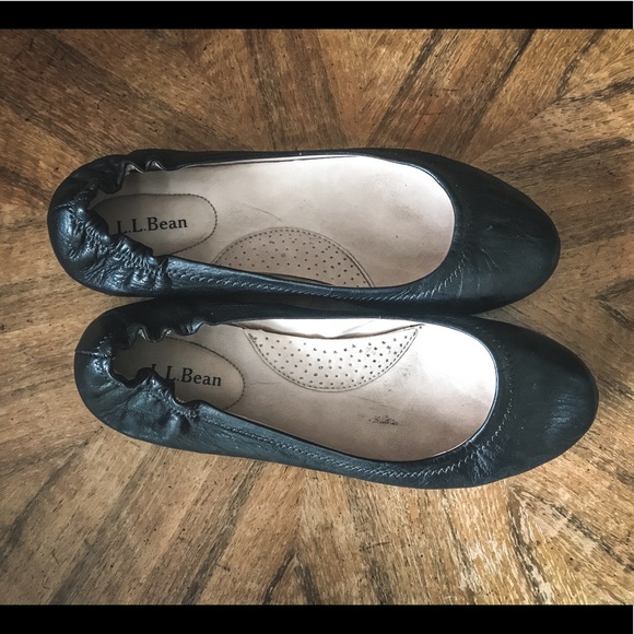 L.L.Bean leather ballet flats - Picture 2 of 4